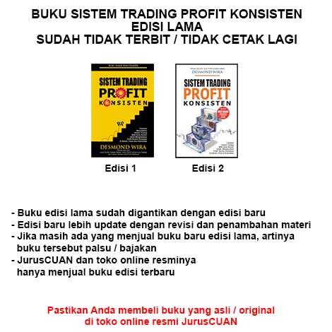 Buku Sistem Trading Profit Konsisten Edisi Lama sudah tidak cetak lagi