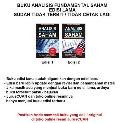 Edisi lama buku Analisis Fundamental Saham