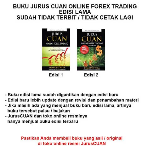 Edisi lama buku Jurus CUAN Online Forex Trading