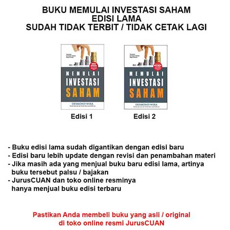 Edisi lama buku Memulai Investasi Saham